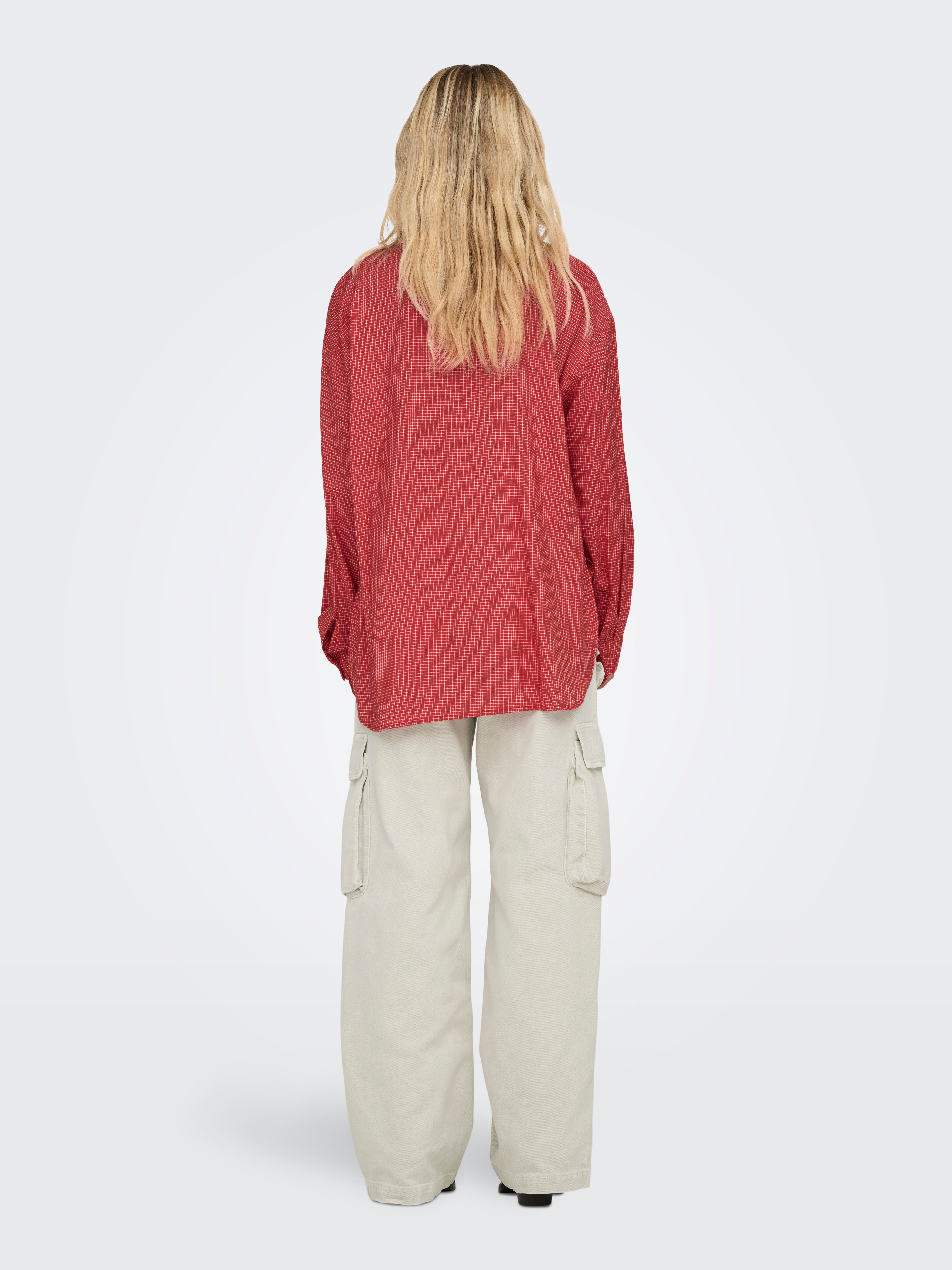 ONLMAGGIE Hemd Racing Red