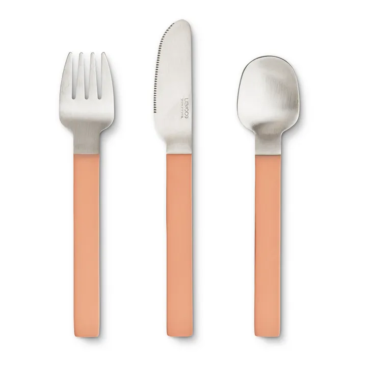 Liewood Set de couverts en inox Colin | Tuscany rose