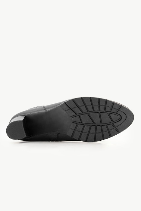 Leder-Stiefeletten, Nappaleder, Wechselfußbett, Weite H