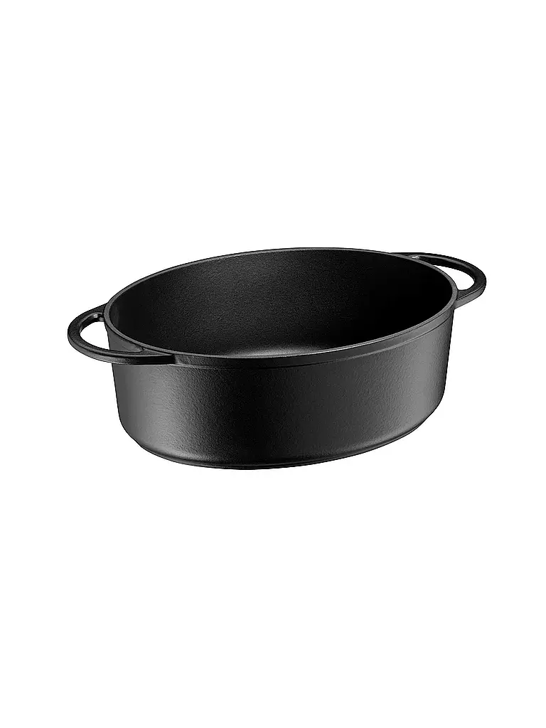 WMF Gusseisen-Bräter mit Deckel 30x23,5cm schwarz