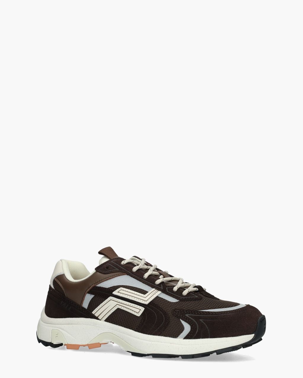 Filmore Yali Donkerbruin Herensneakers