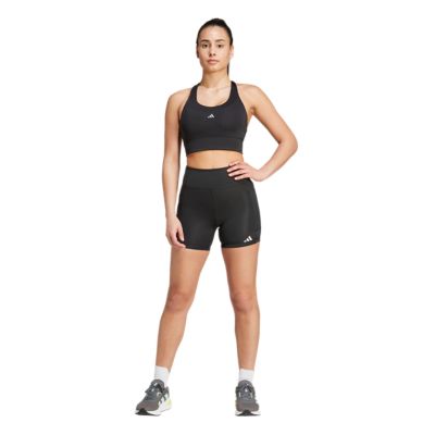 AdidasOwn the Run 3-Stripes 2in1 Shorts - schwarz