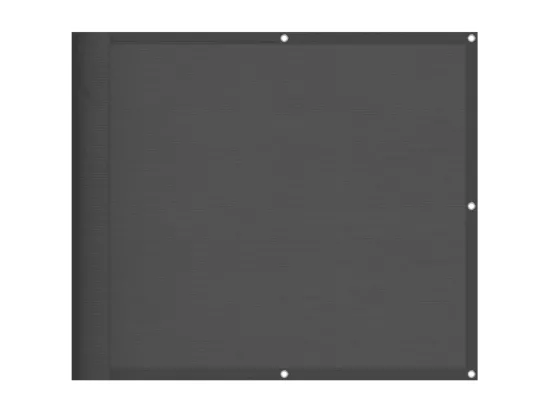 Écran de balcon anthracite 90x700 cm 100% polyester oxford