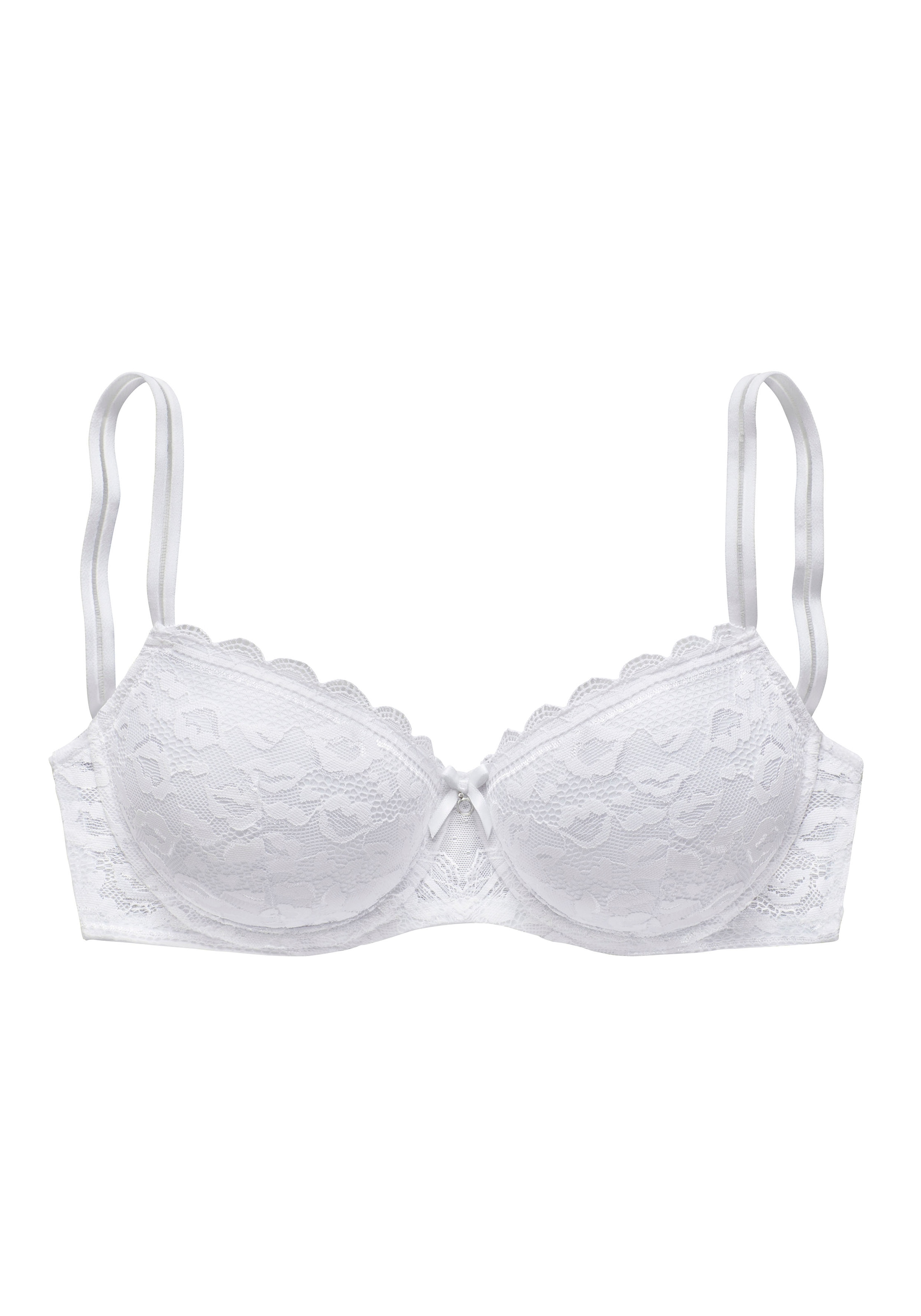 Vivance Schalen-BH , aus Spitze in Leo-Optik im modischen Balconnet-Schnitt, Dessous