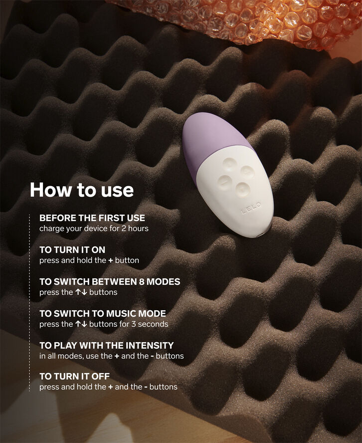 LELO SIRI 3 Klitoris Vibrator Lavendel