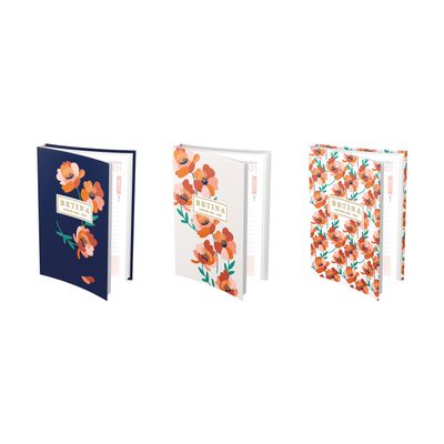 Agenda Betina - 1 jour par page - 12 x 17 cm - différents modèles disponibles - Hamelin