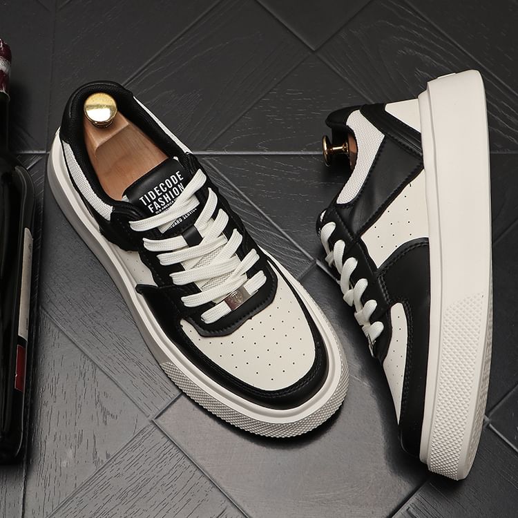 Mr Ozera - Platform Paneel Sneakers