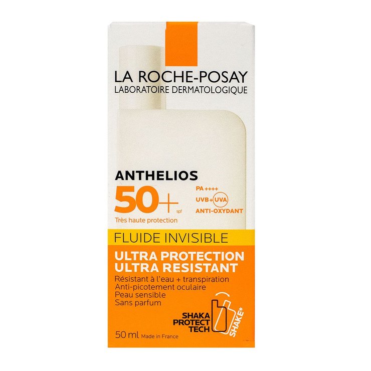 Anthelios Shaka fluide invisible sans parfum SPF50+ 50ml