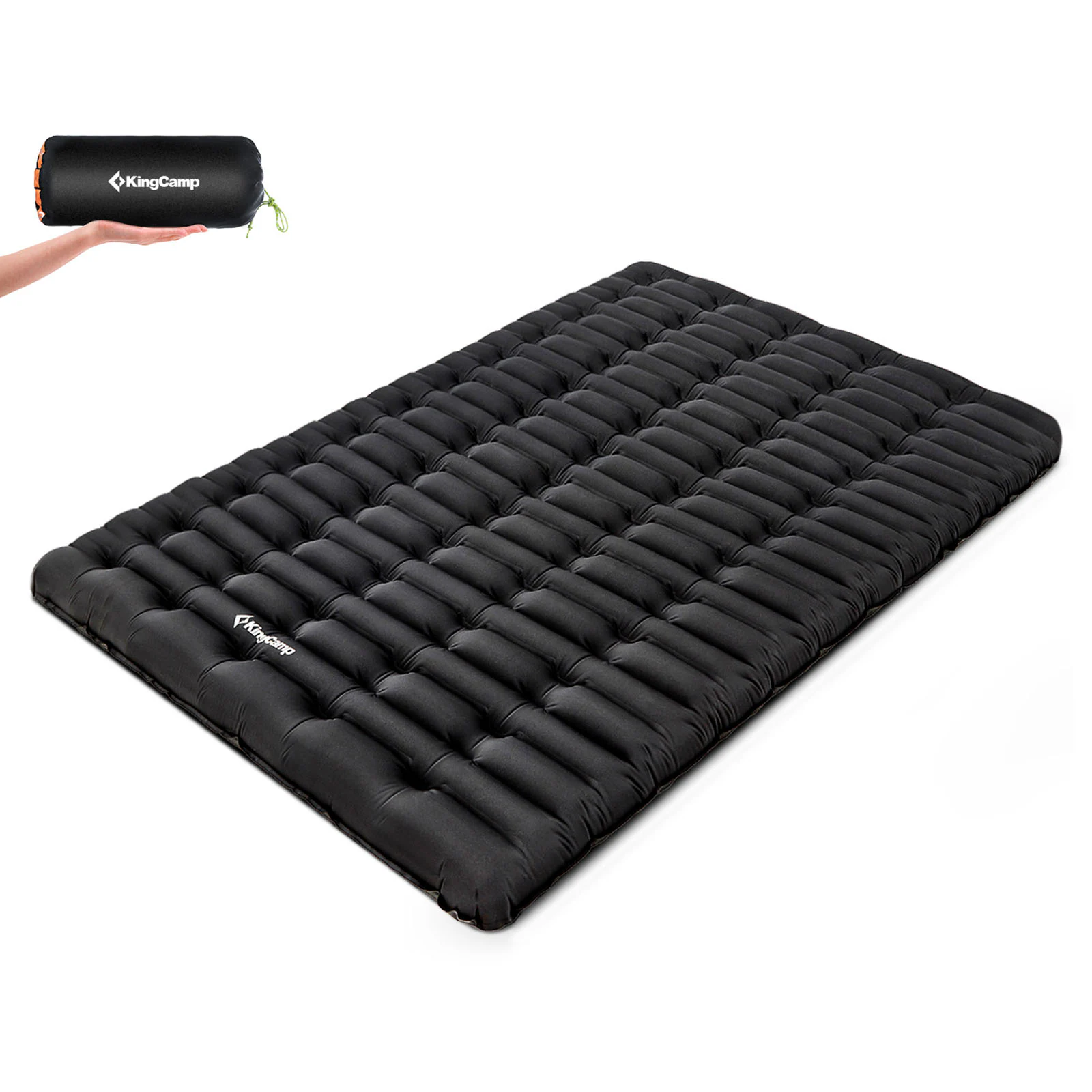 KINGCAMP Isomatte Super Comfort Double Camping Doppel Luft Bett Matratze 10 cm