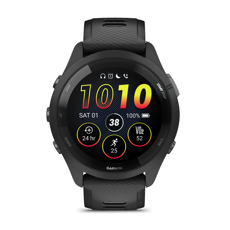 garmin forerunner 265 46 mm music gps pulsur 39 010 02810 10 ncc