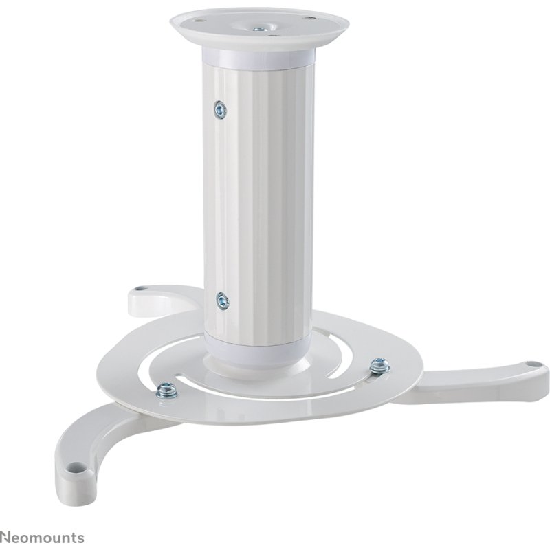 Neomounts BEAMER-C80WHITE Support de plafond pour vidéoprojecteur - h13-20 cm - orientable