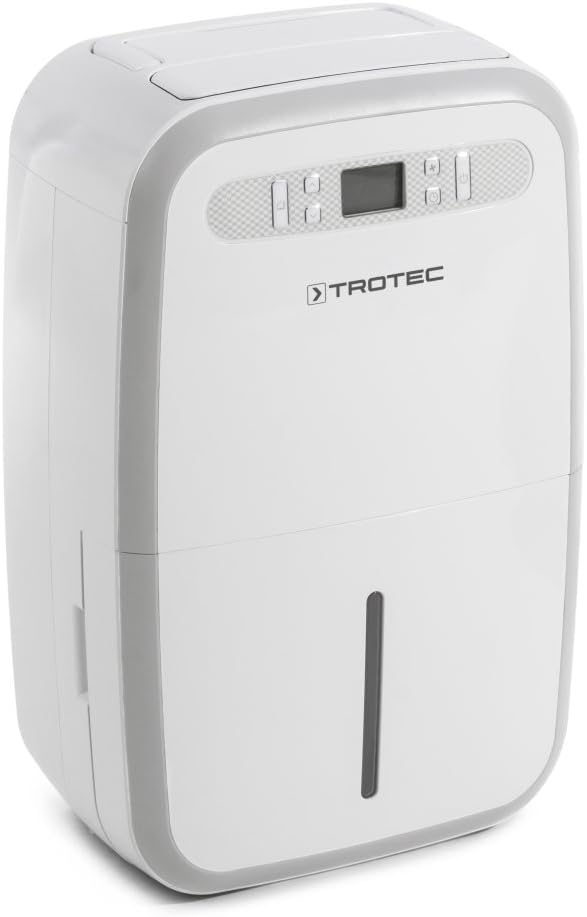 TROTEC Luftentfeuchter elektrisch TTK 95 E – Leistung 30 L/Tag – Fläche 90 m² - 230 m³ – mit Autoabschaltung – ideal für Keller