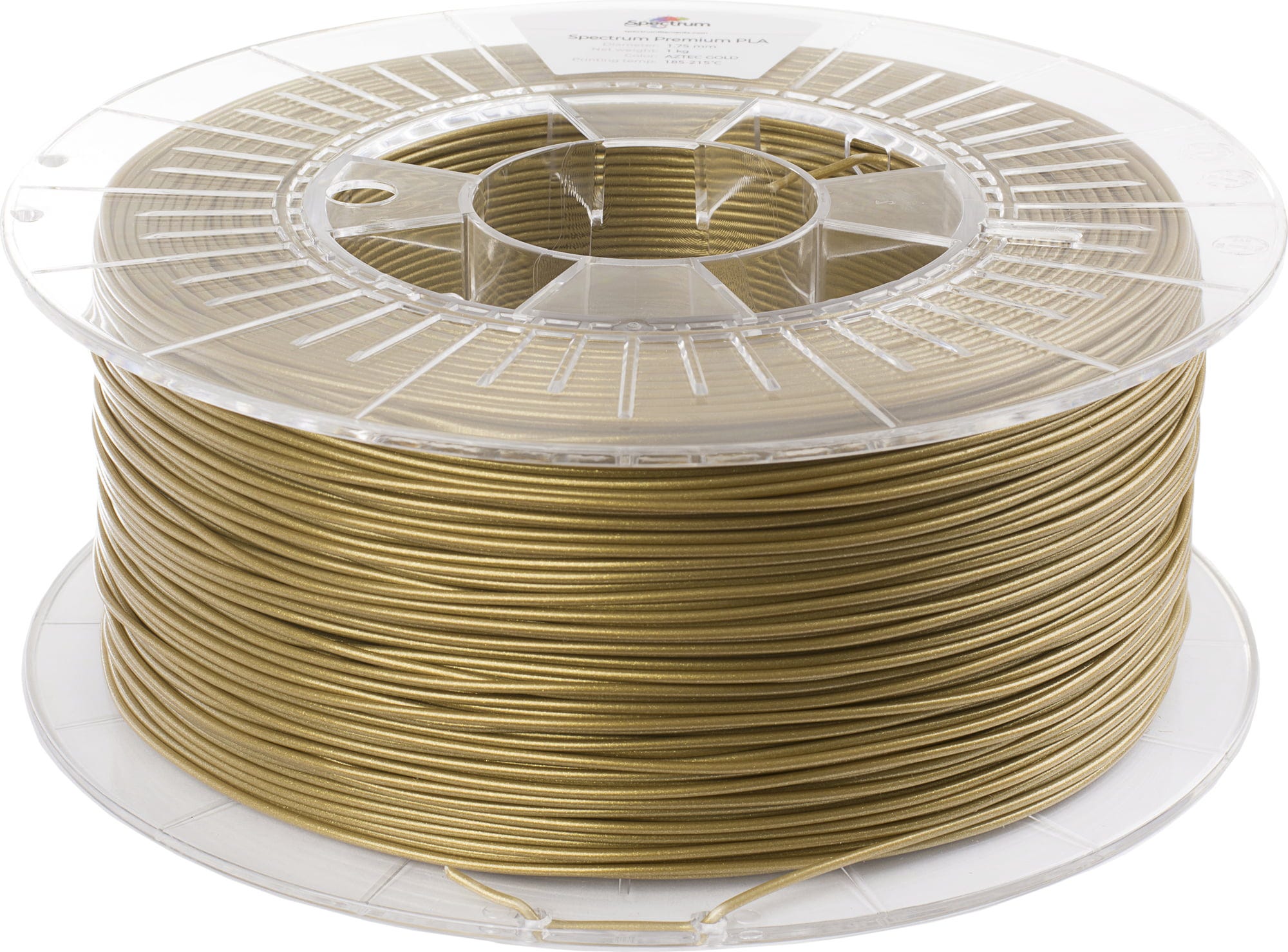 Spectrum  PLA Glitter Aztec Gold, 1,75 mm / 1000 g    Glitzerndes PLA-Filament