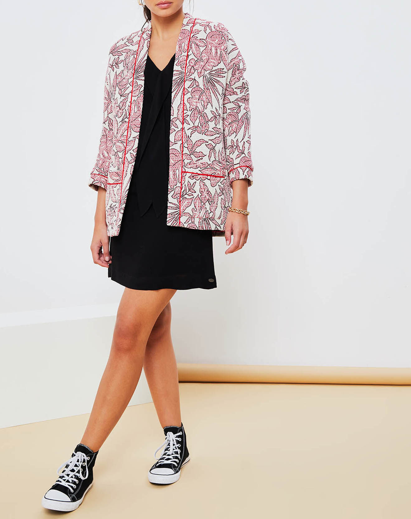 La Petite Francaise Manteau Rubis hawai rouge
