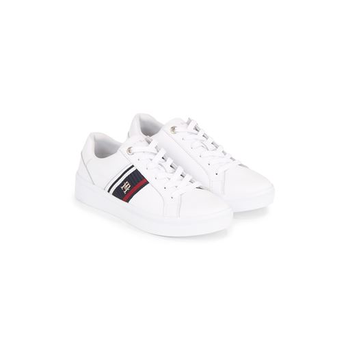 Tommy Hilfiger Corp Webbing Sneakers, Hvid, 41