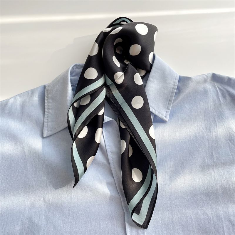 SOCOOL - Zijden sjaal met print (diverse designs)