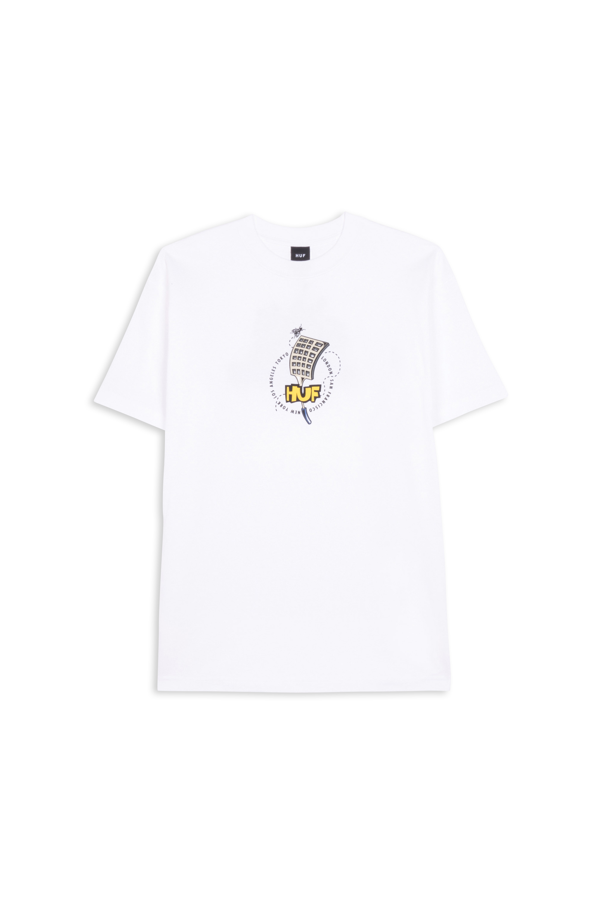 HUF T-shirt SWAT TEAM Blanc