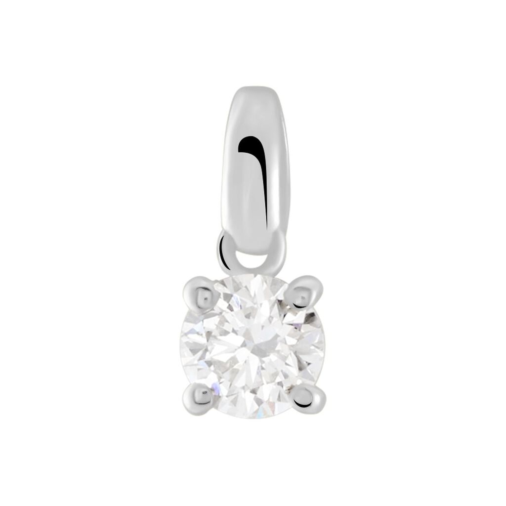 Pendentif Aphrodite Or Blanc Diamant