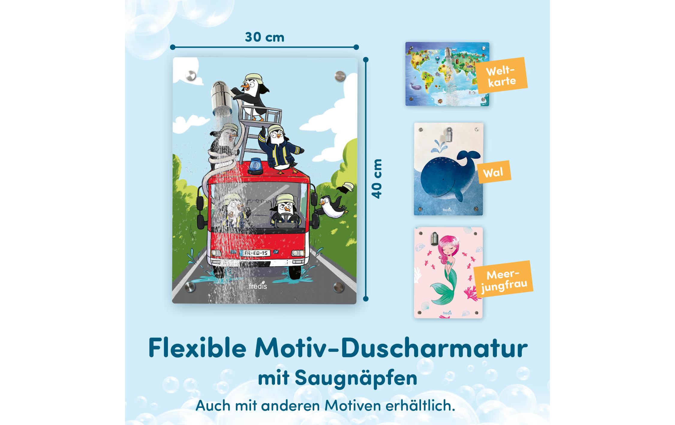 Feuerwehr 40 x 30 cmTränenfreier Dusch-Spass aus Die Höhle der Löwen