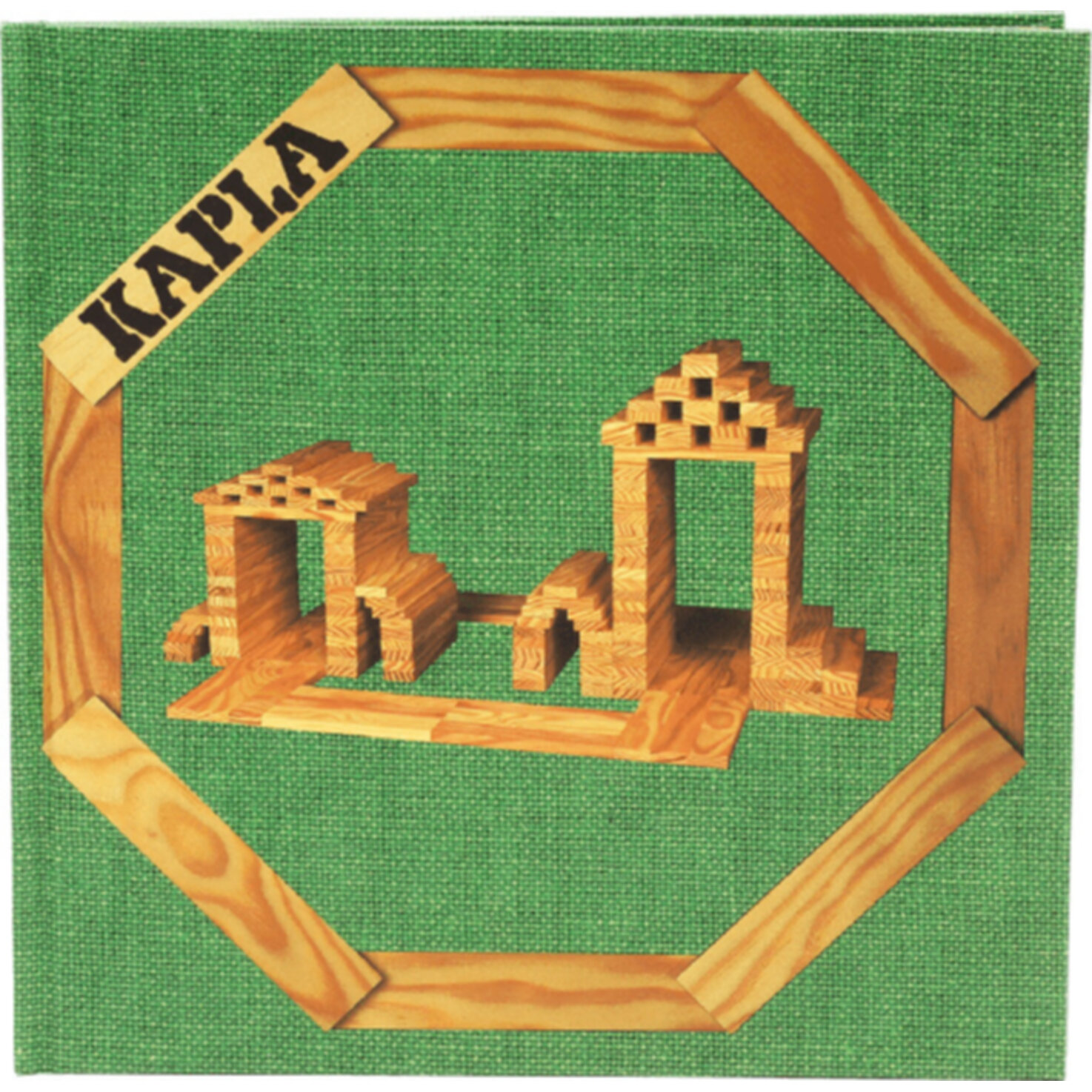 KAPLA-Buch 3 Grün