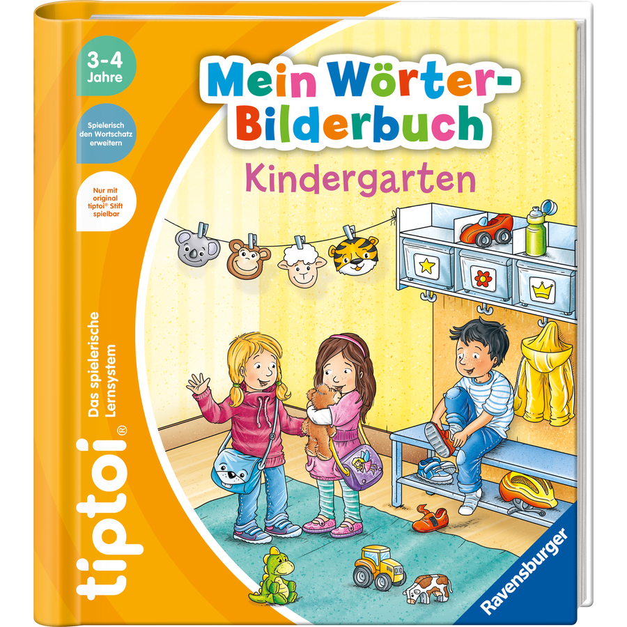 Ravensburger tiptoi® Starter-Set: Stift und Wörter-Bilderbuch Kindergarten