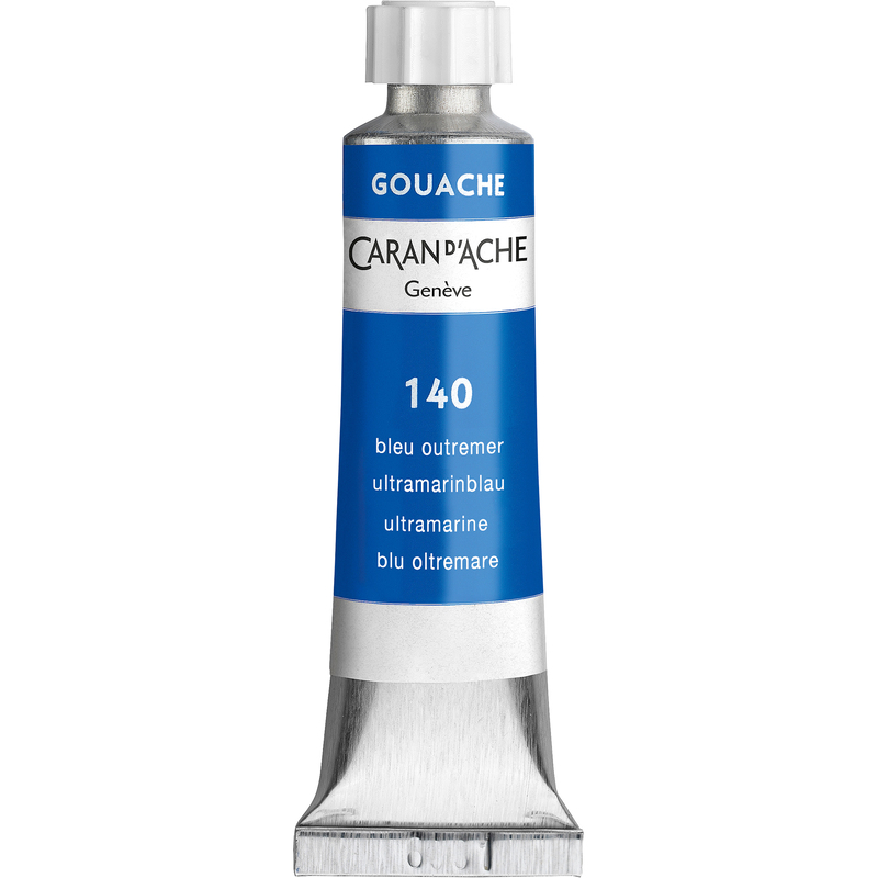 Caran d'Ache Gouache Studio, 10 ml, ultramarinblau, 1 Stück