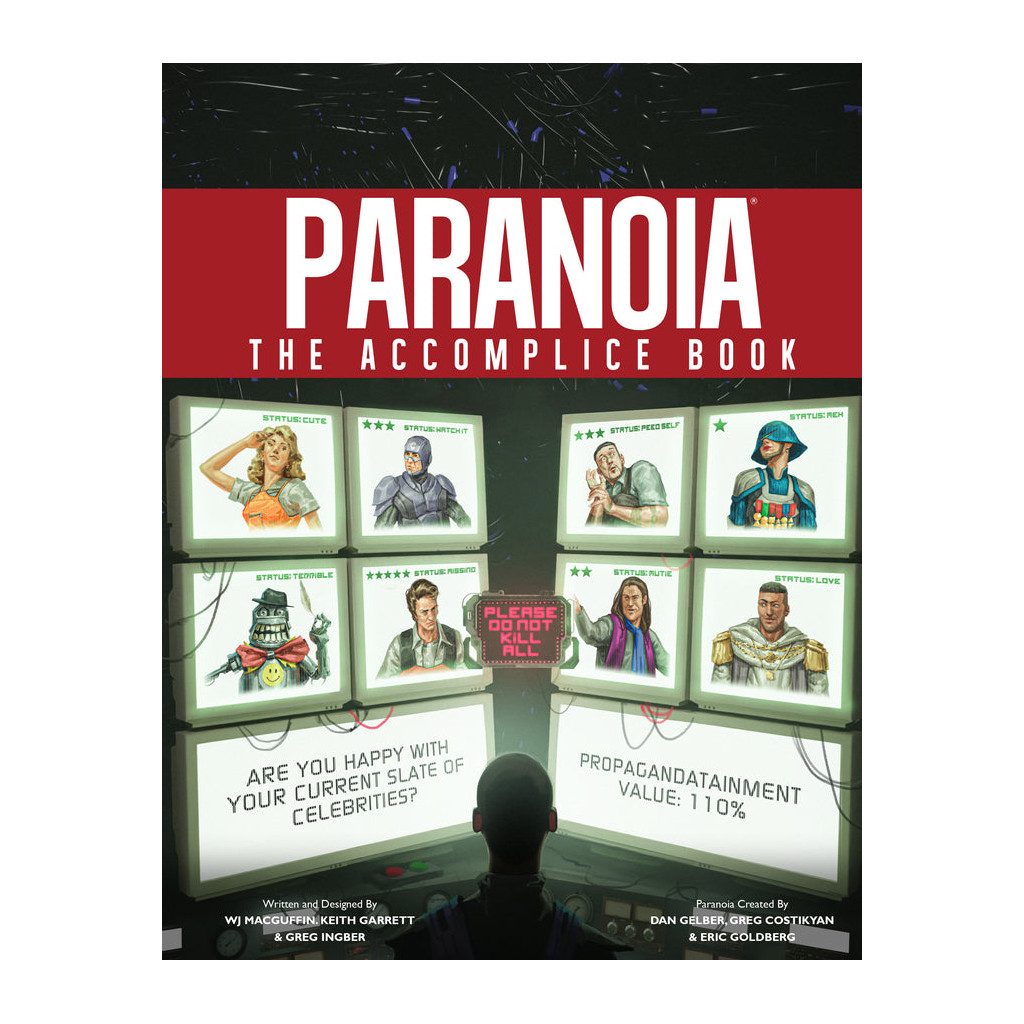 Paranoia - The Accomplice Book