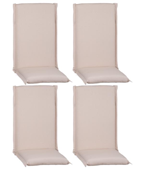 beo Hochlehnerauflage Aurich, 4er-Set