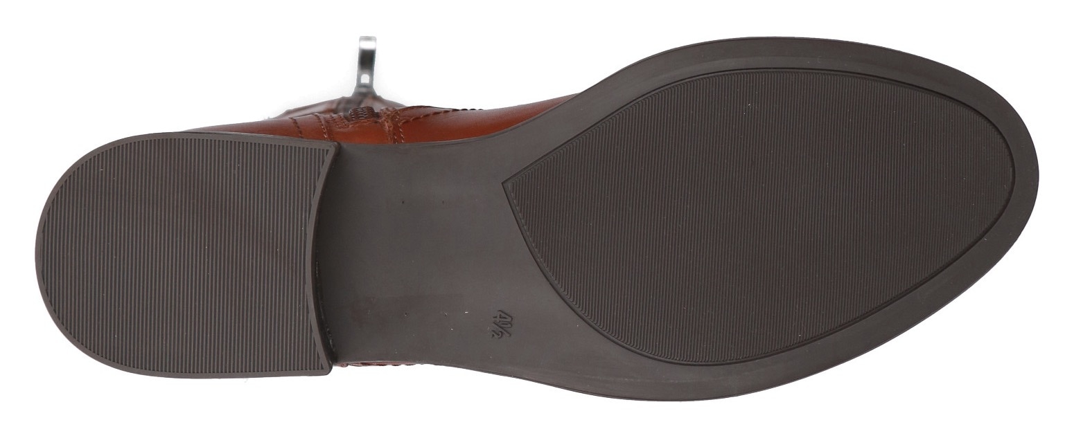 Caprice Stiefel  , Blockabsatz, Langschaft-Stiefel in Reiter-Optik