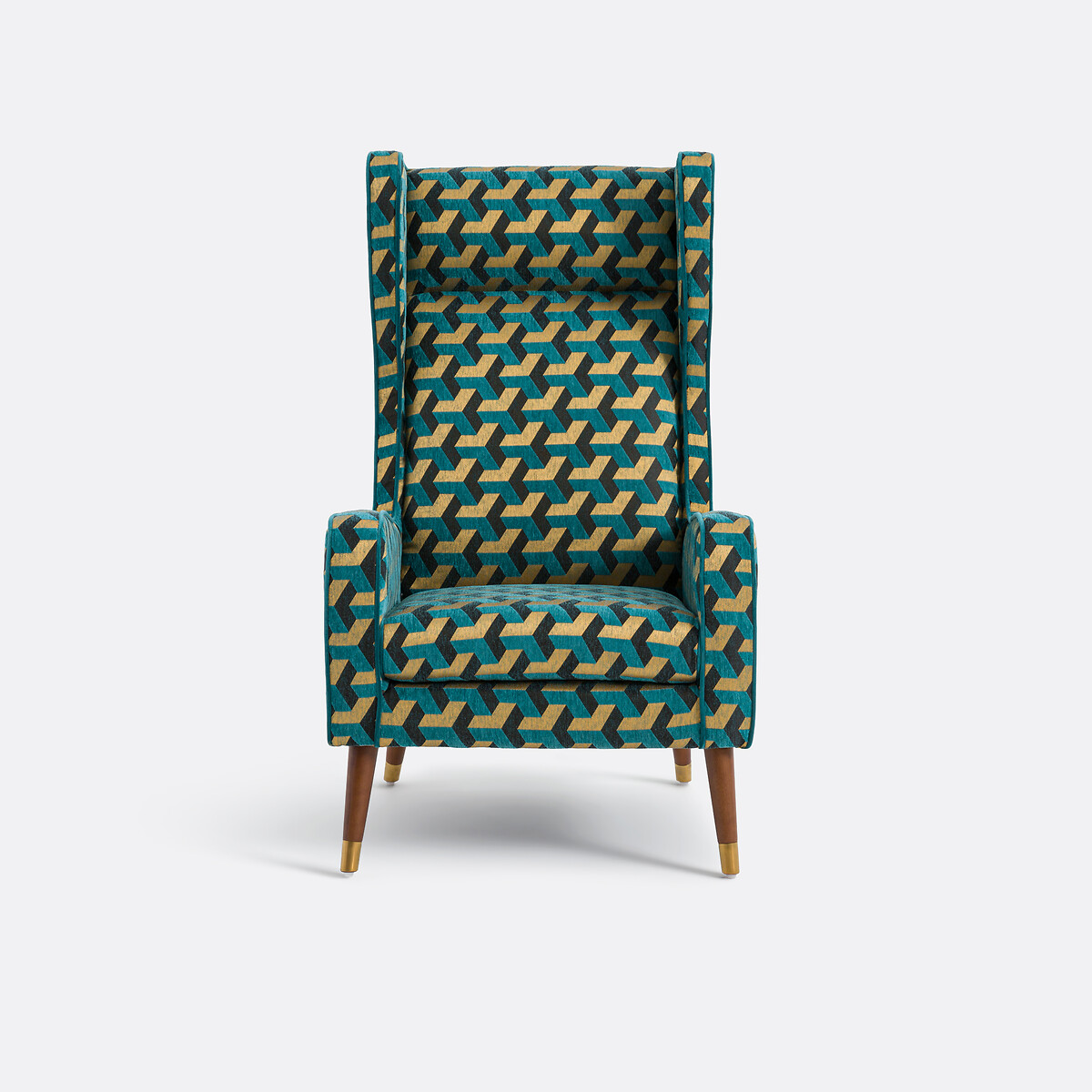 LA REDOUTE INTERIEURS<br>Poltrona XXL em fluweel, (Y)