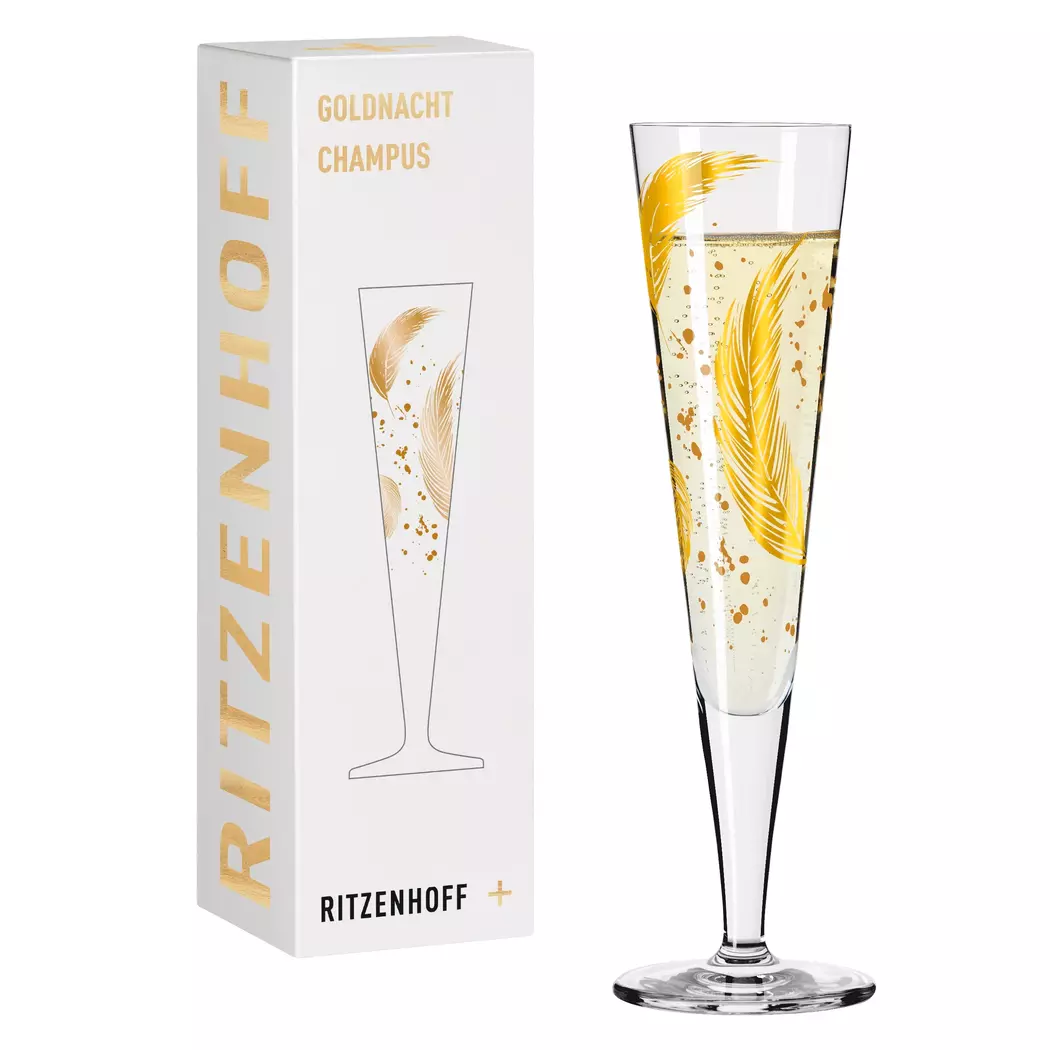 Champagnerglas Goldnacht 205 ml