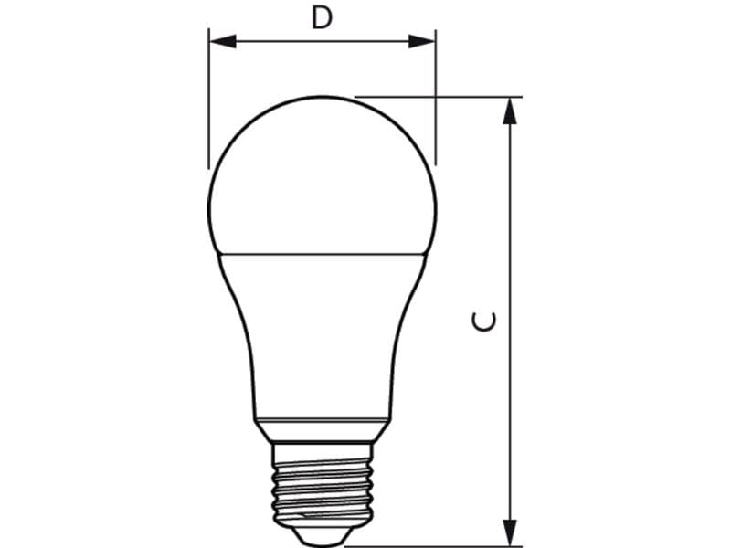 Philips Professional Lampe CorePro LEDbulb ND 13-100W A60 E CorePro LEDbulb Glühlampenform
