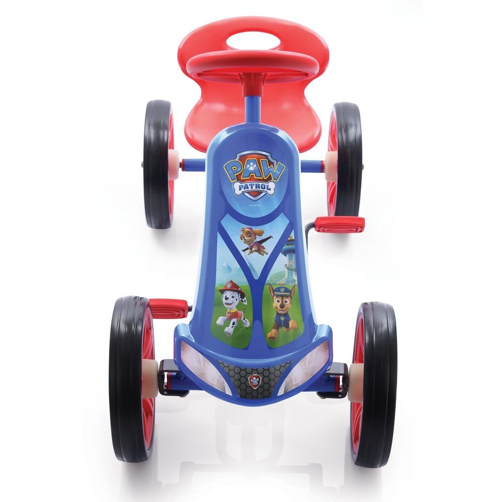 Hauck Tretfahrzeug Turbo II (2-4 Jahre) - Paw Patrol - Blue, Tretauto Pedal Go-Cart f&uuml;r Kinder ab 2-4 Jahre, verstellbarer Sitz