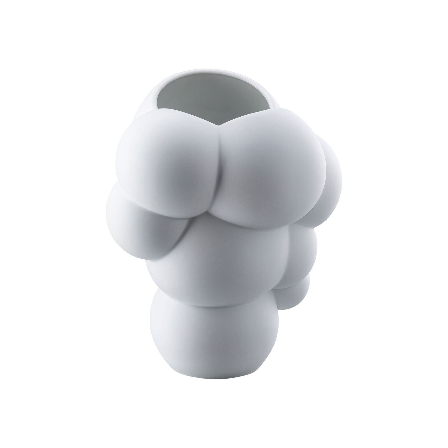 Skum Weiss matt Vase 26 cm
