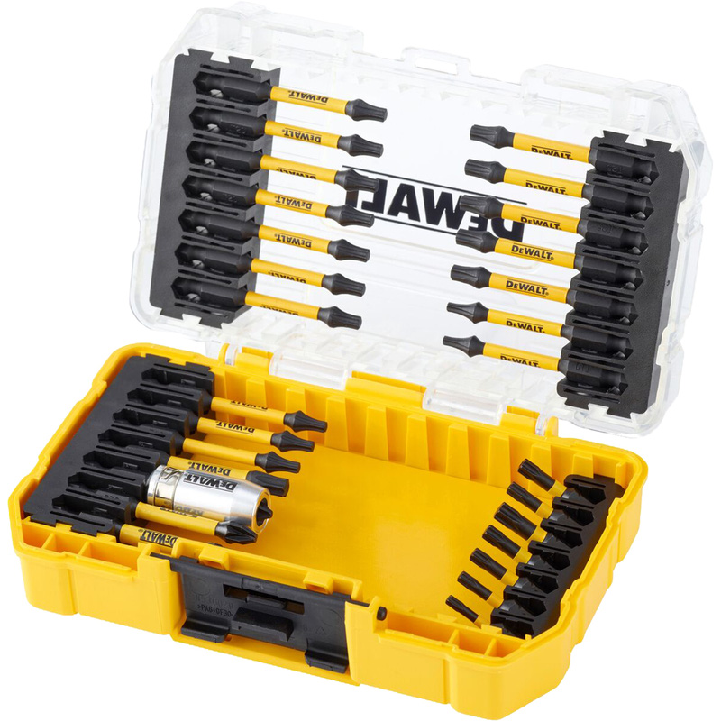 DeWALT DT70734T-QZ FLEXTORQ slagbitset in Tough Case 29-delig