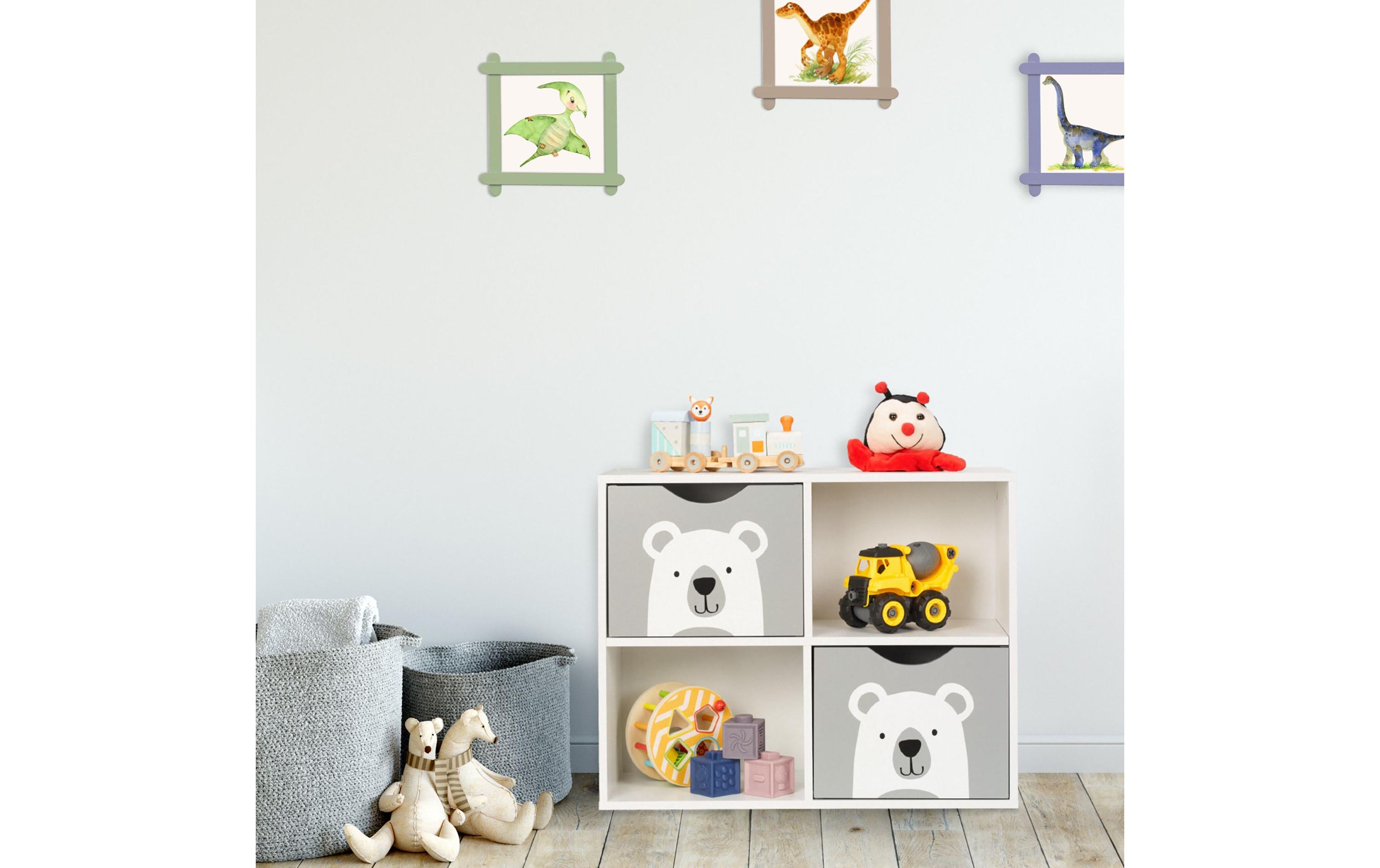 Regal Bär, MDF / KiefernKinderregal