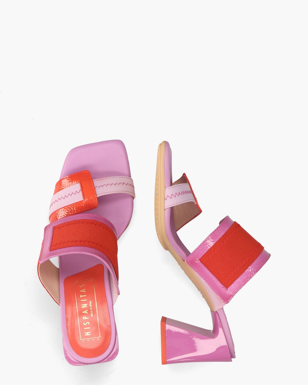 Hispanitas CHV243327 Lila/Rood Damesslippers