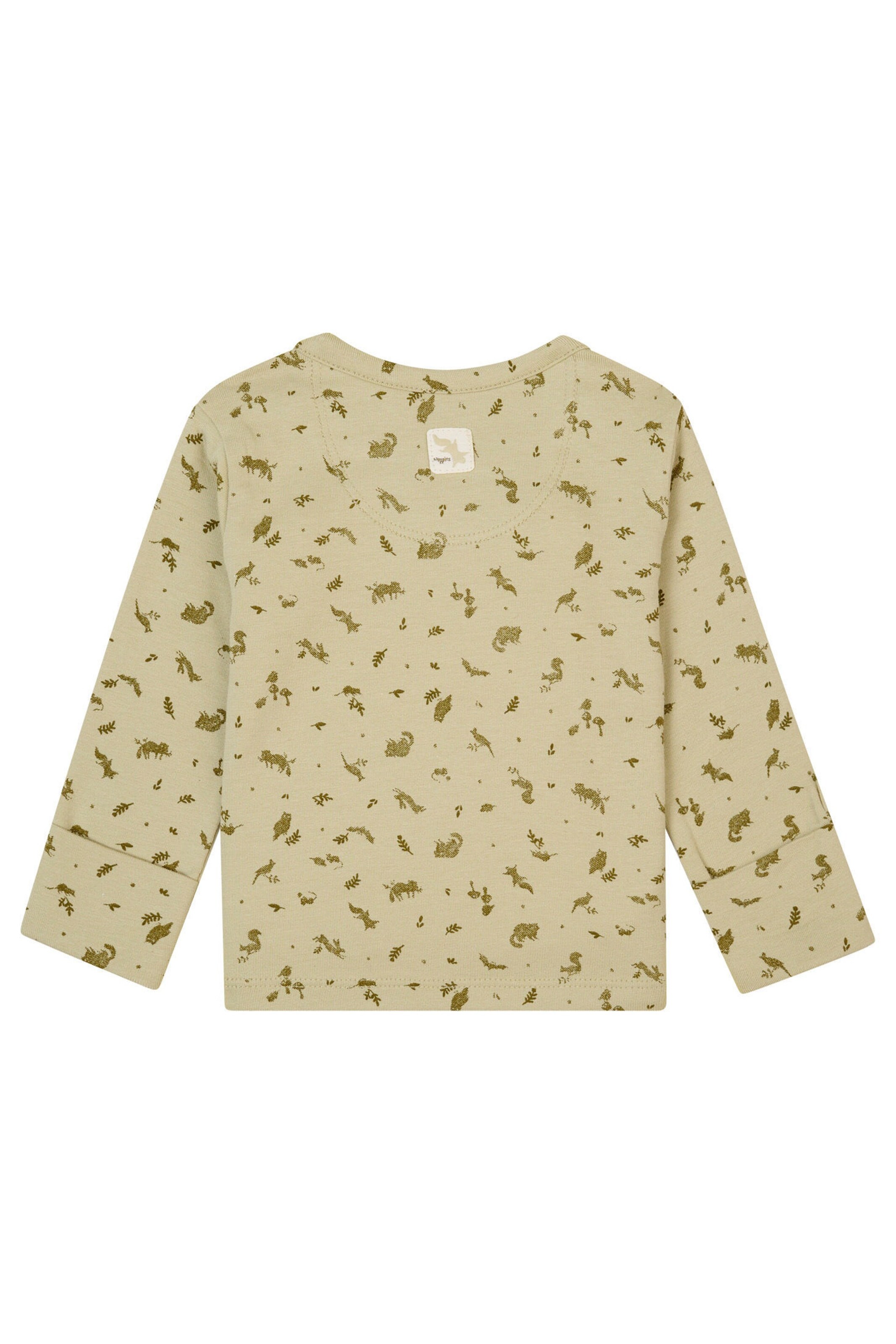 Noppies Baby Langarmshirt Guia Moss Gray