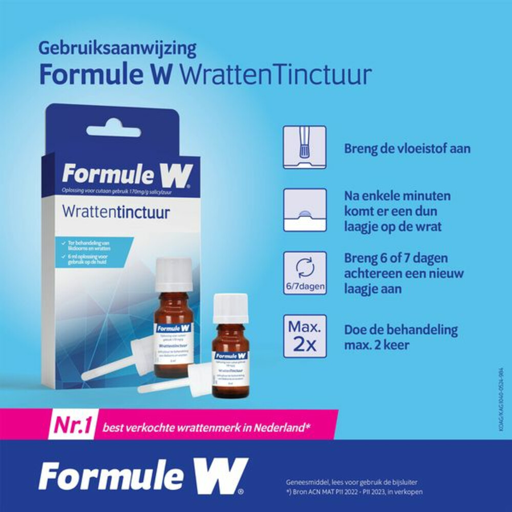 Formule W Wrattentinctuur 6 ml