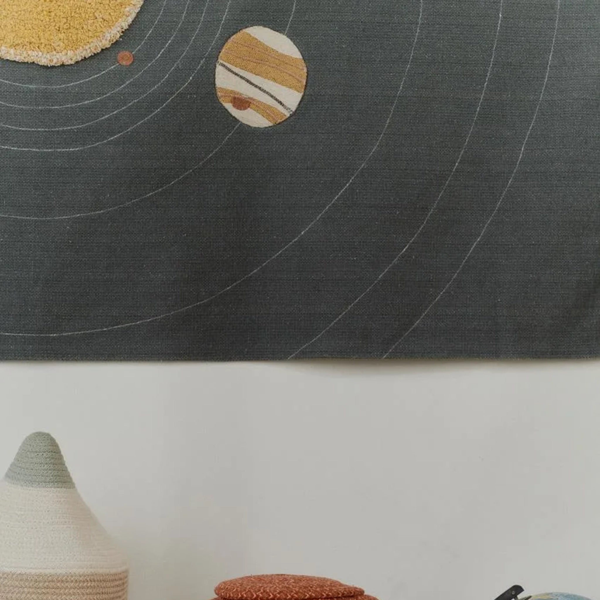 Wandteppich Sonnensystem