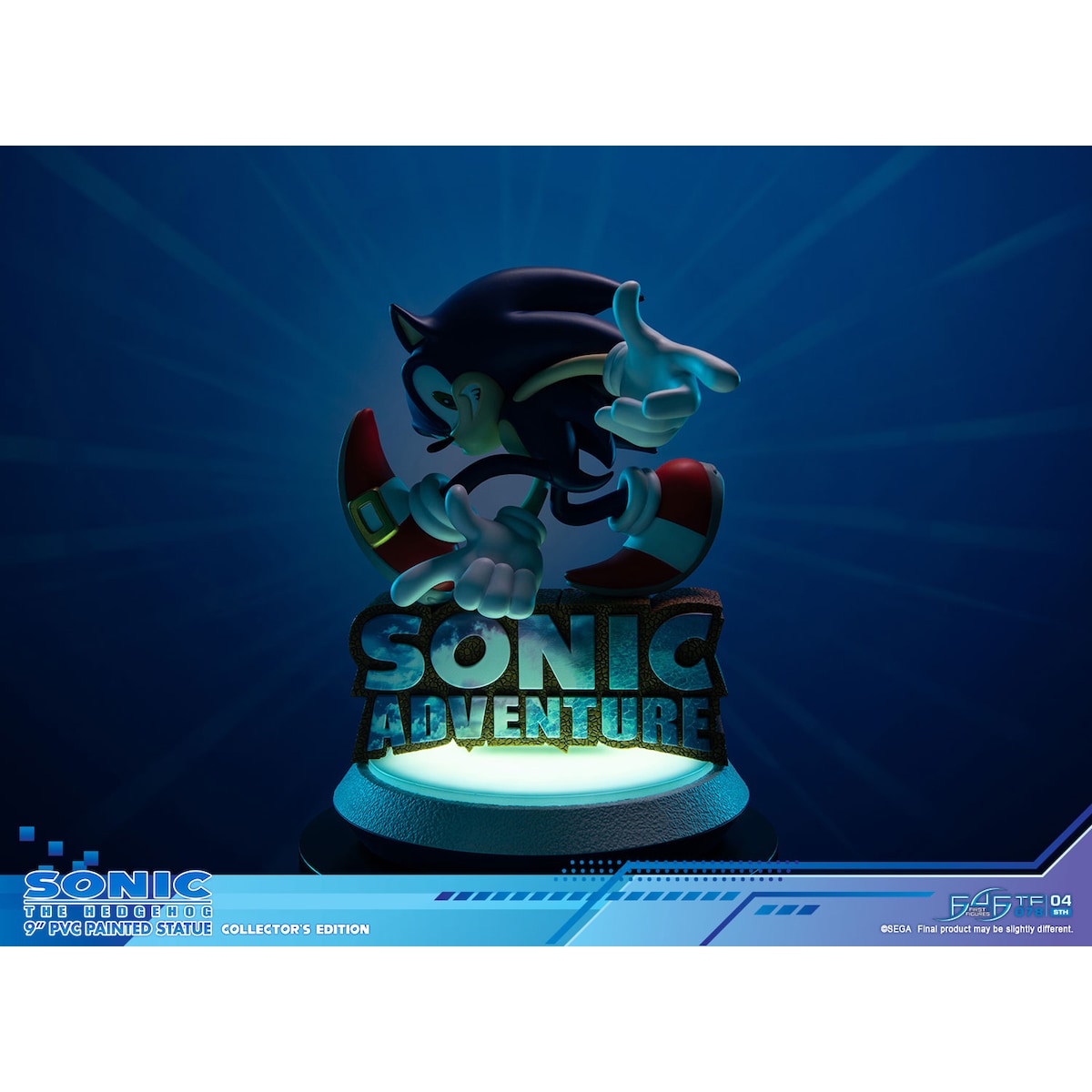 First 4 Figures Sonic the Hedgehog actionfigur (Collector’s Edition)