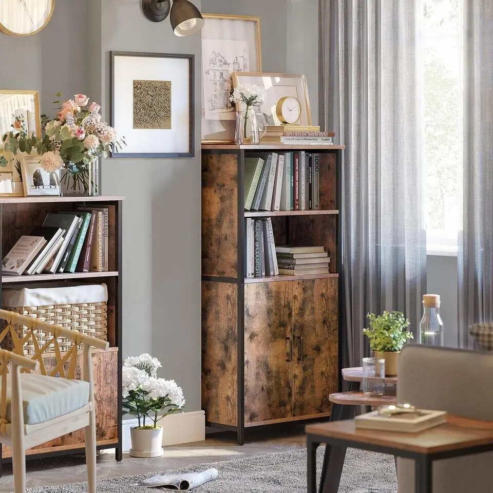 Parya Home Multifunctionele Boekenkast – Staande kast