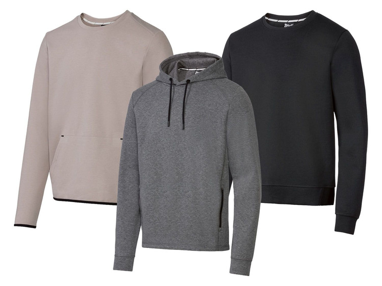 Sweater heren, van zachte kwaliteit, met katoen