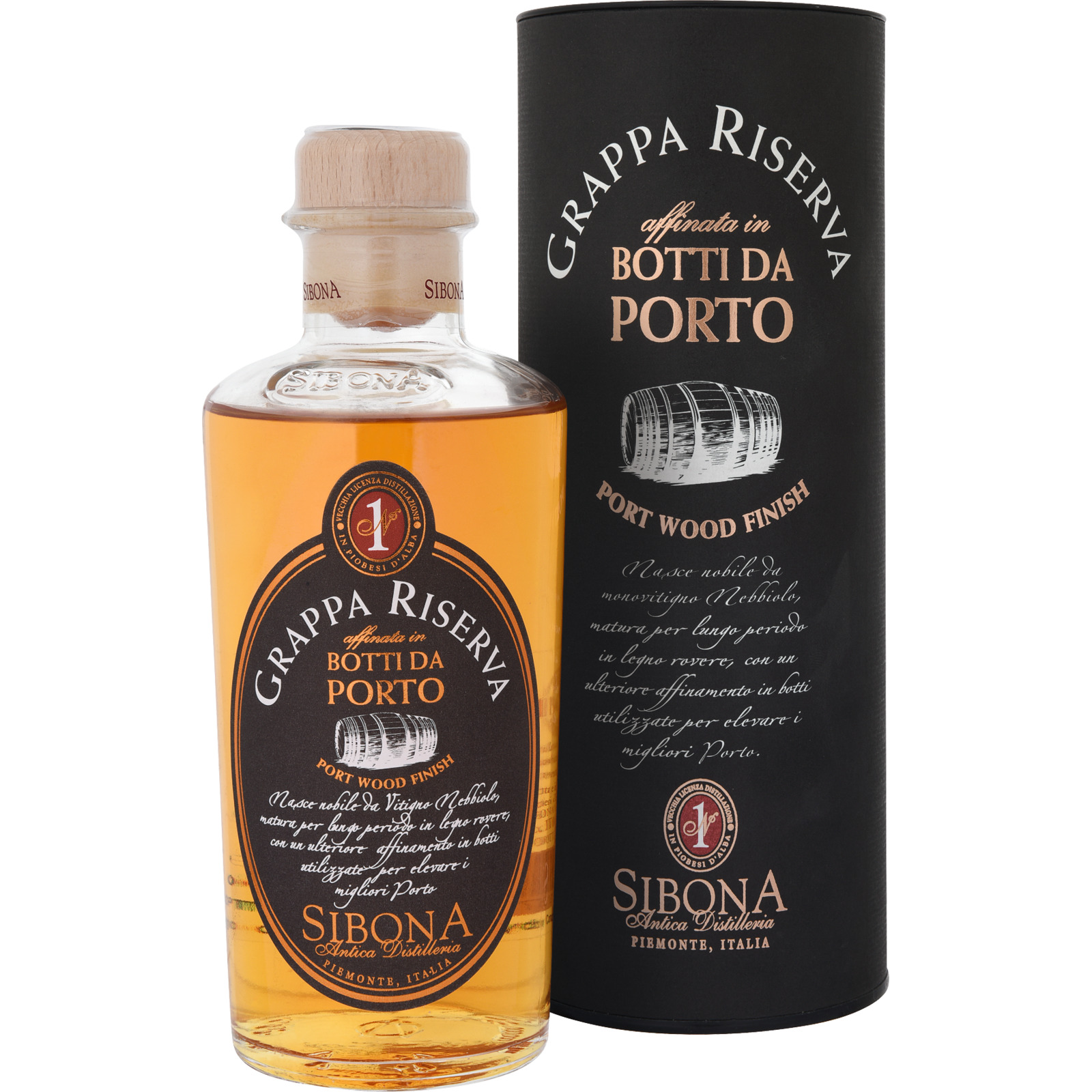 Sibona Grappa Riserva Porto 50 cl