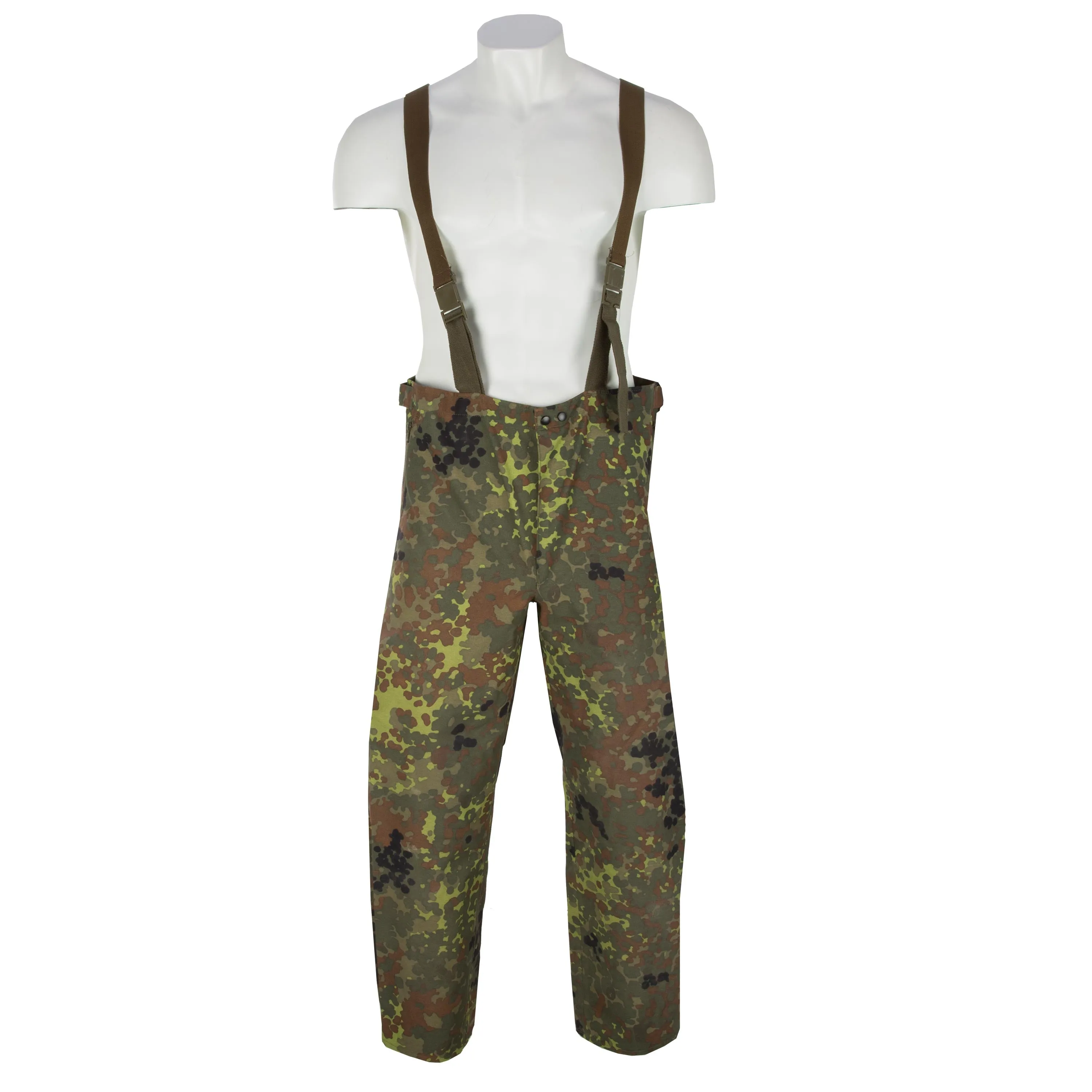 Bundeswehr Original -  BW Nässeschutzanzug flecktarn gebraucht