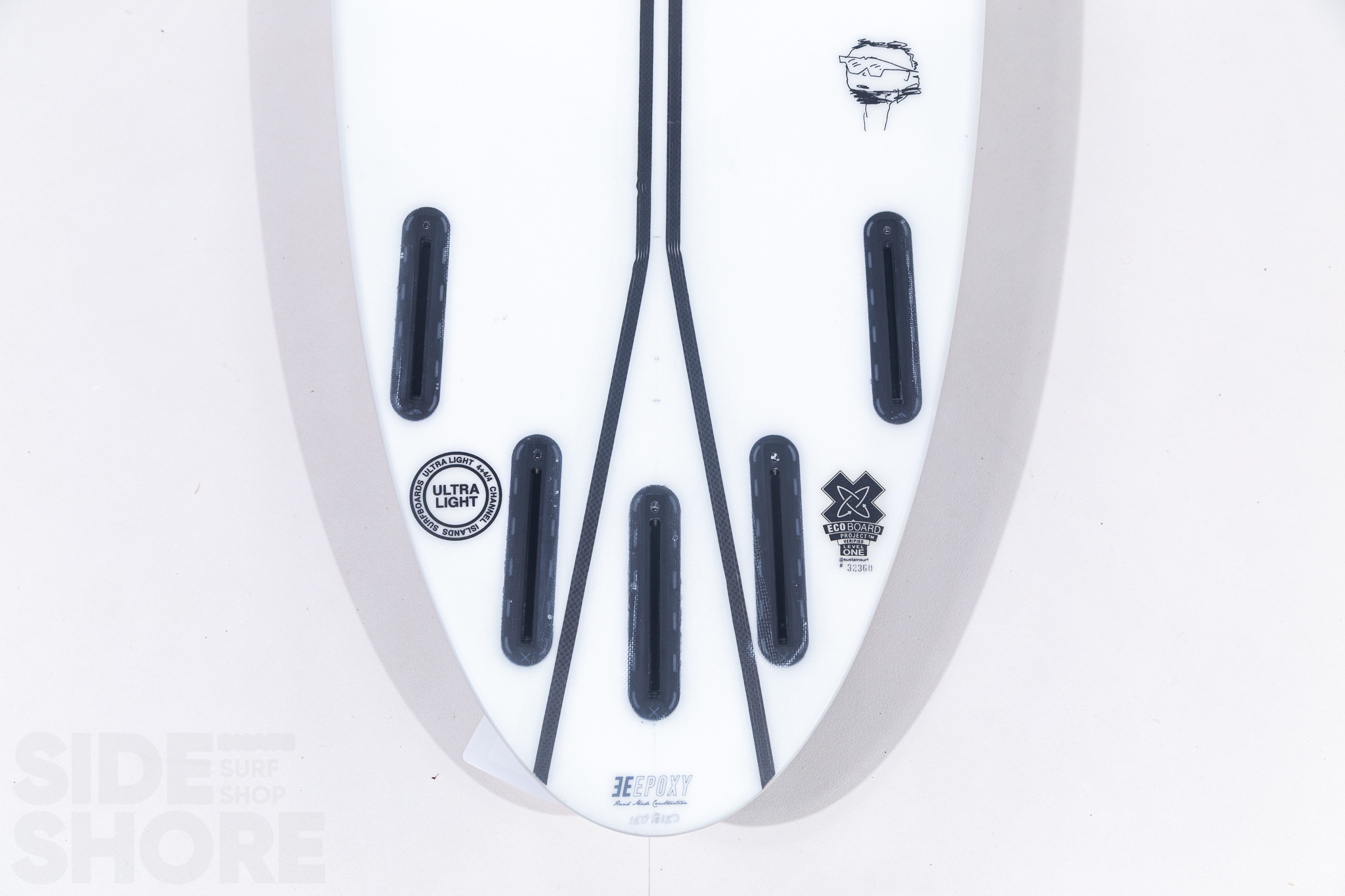 Al Merrick Neck Beard 3 Spine Teck - 5'7 x 19 1/8