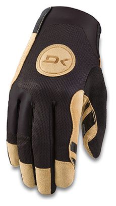 Paires de Gants Longs COVERT Noir / Tan Marron