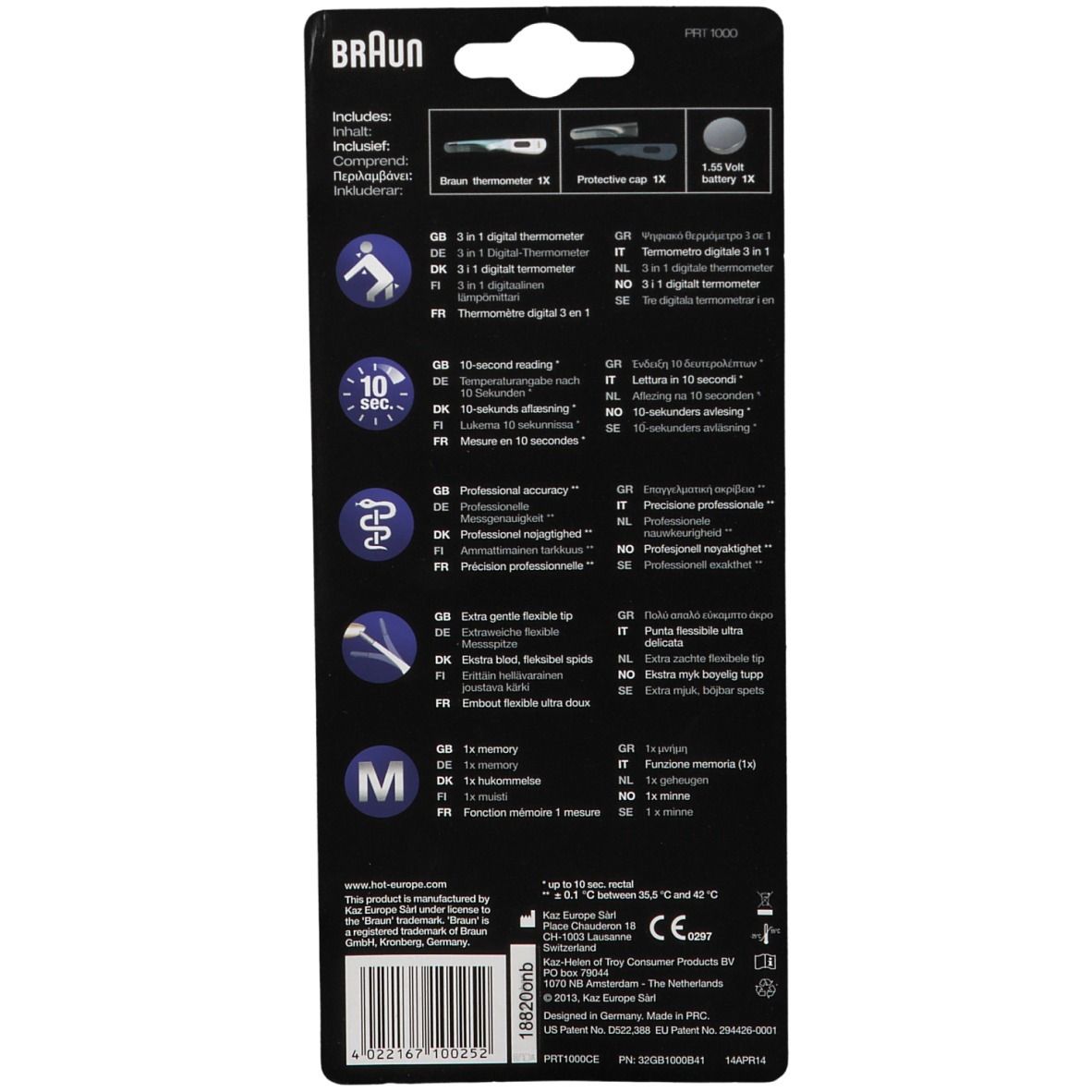Braun Digitalthermometer