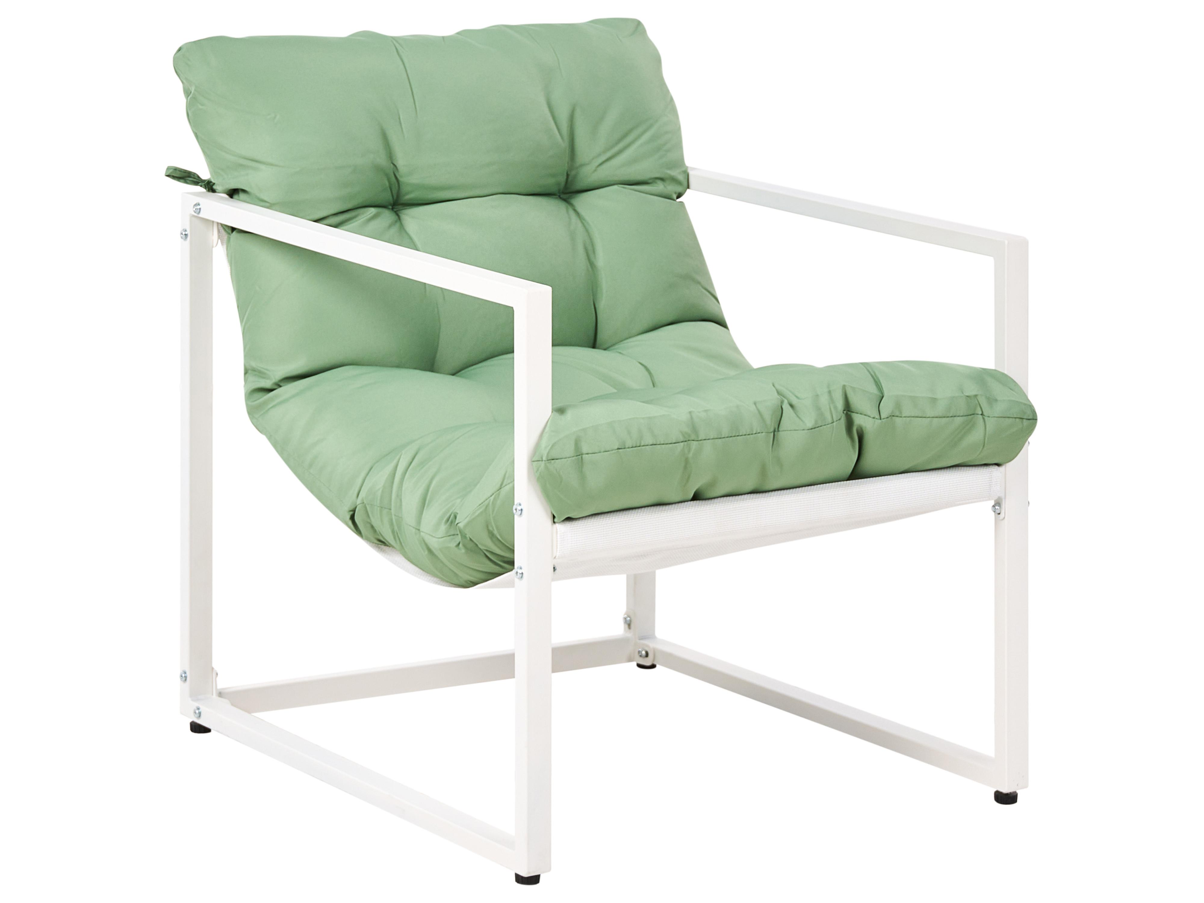 Loungeset met tafel 4-zits GARDA Metaal Groen