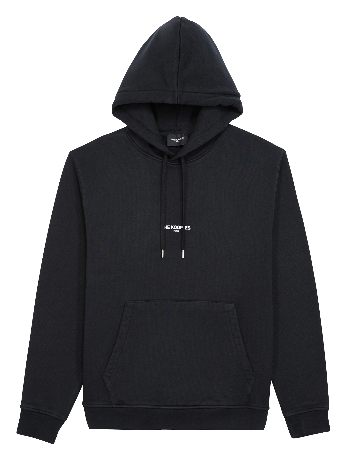 Sweat à capuche sérigraphié | Noir
